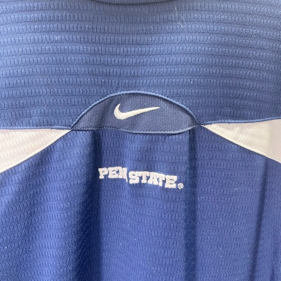 Nike Team Vintage 90s Penn State University Performance shirt Mens XL Cool Y2K - Picture 2 of 9